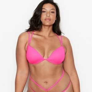 Victoria secret hot pink swim bra